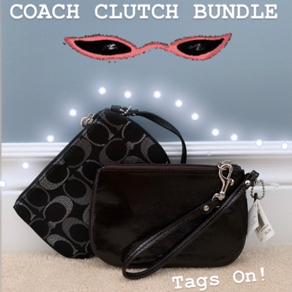 Coach Clutch Bundle